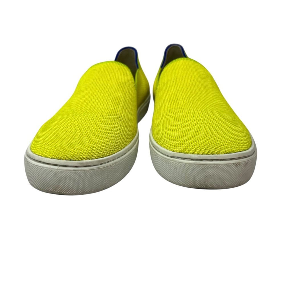 Rothy’s The Original Slip On Sneaker in Electric Lemon 10 - Picture 2 of 9